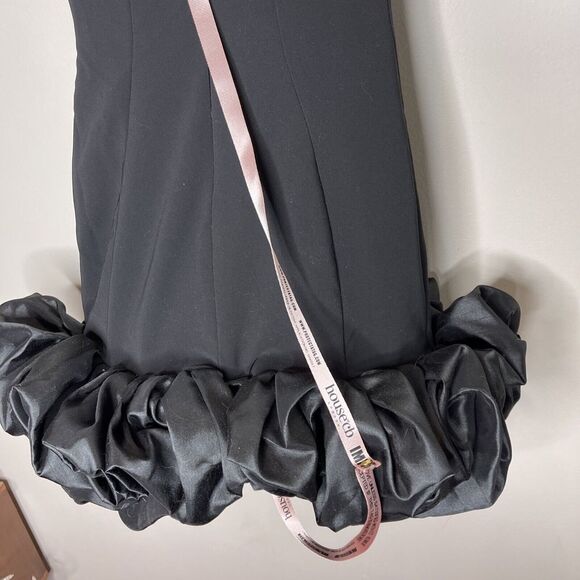 NWT House of CB Black Lilou Mini Dress Small S - Picture 8 of 10